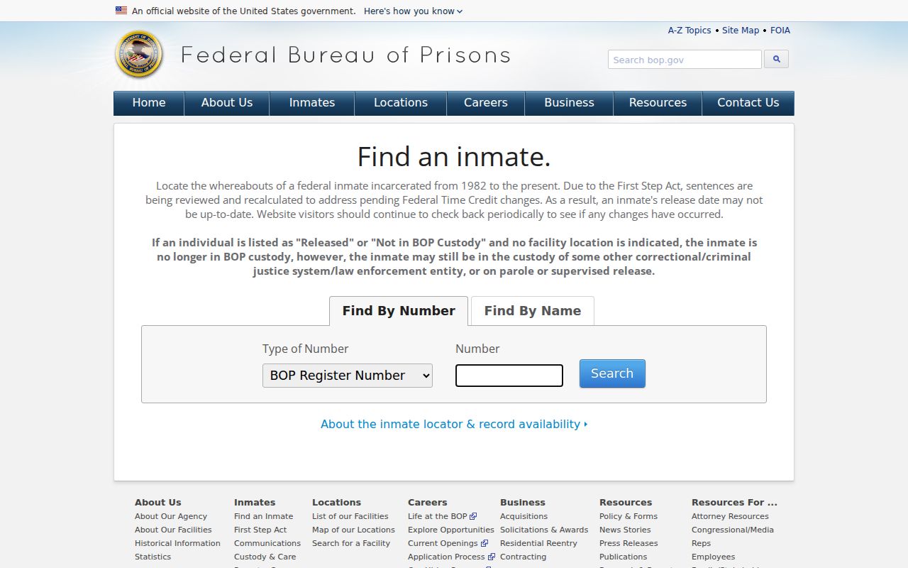 Federal inmate search distinguished from Wexford County sex offender registry records